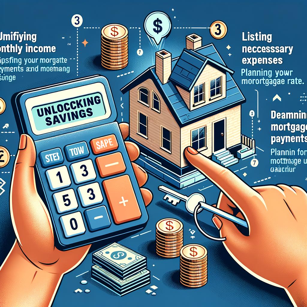 Unlocking​ Savings: Tips to Optimize ‌Your Mortgage Payments ⁤Using the ⁣Calculator