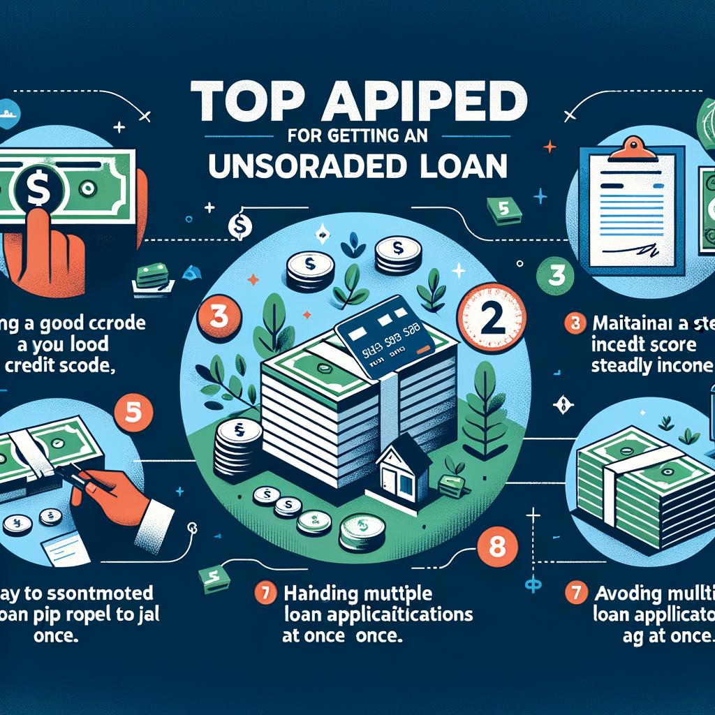 Top Tips for Getting Approved for an Unsecured Loan