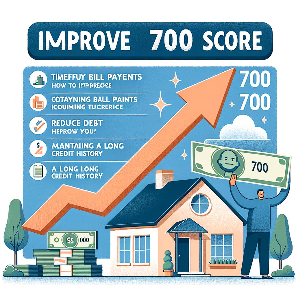 Practical Steps ‌to⁣ Improve⁢ a 700​ Credit Score