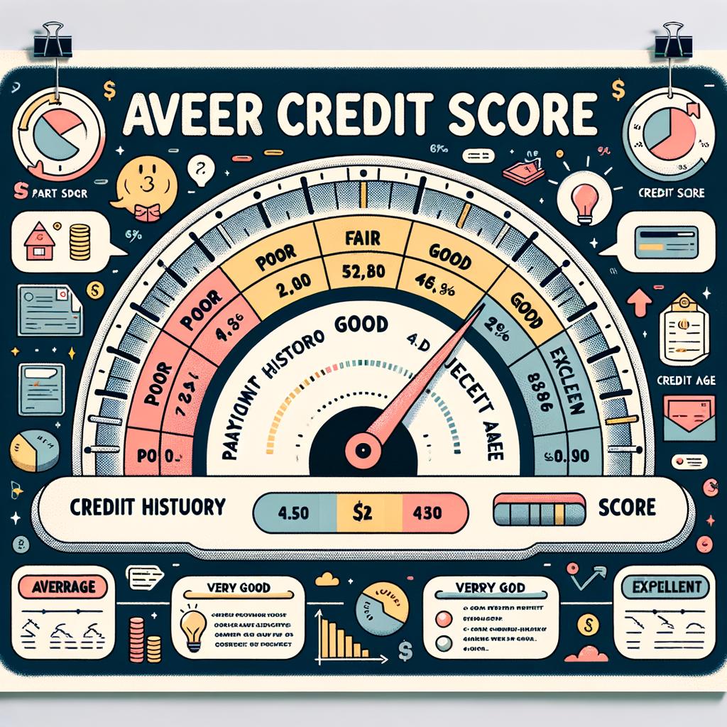 Understanding‍ the Basics: What Constitutes ⁤an Average Credit Score