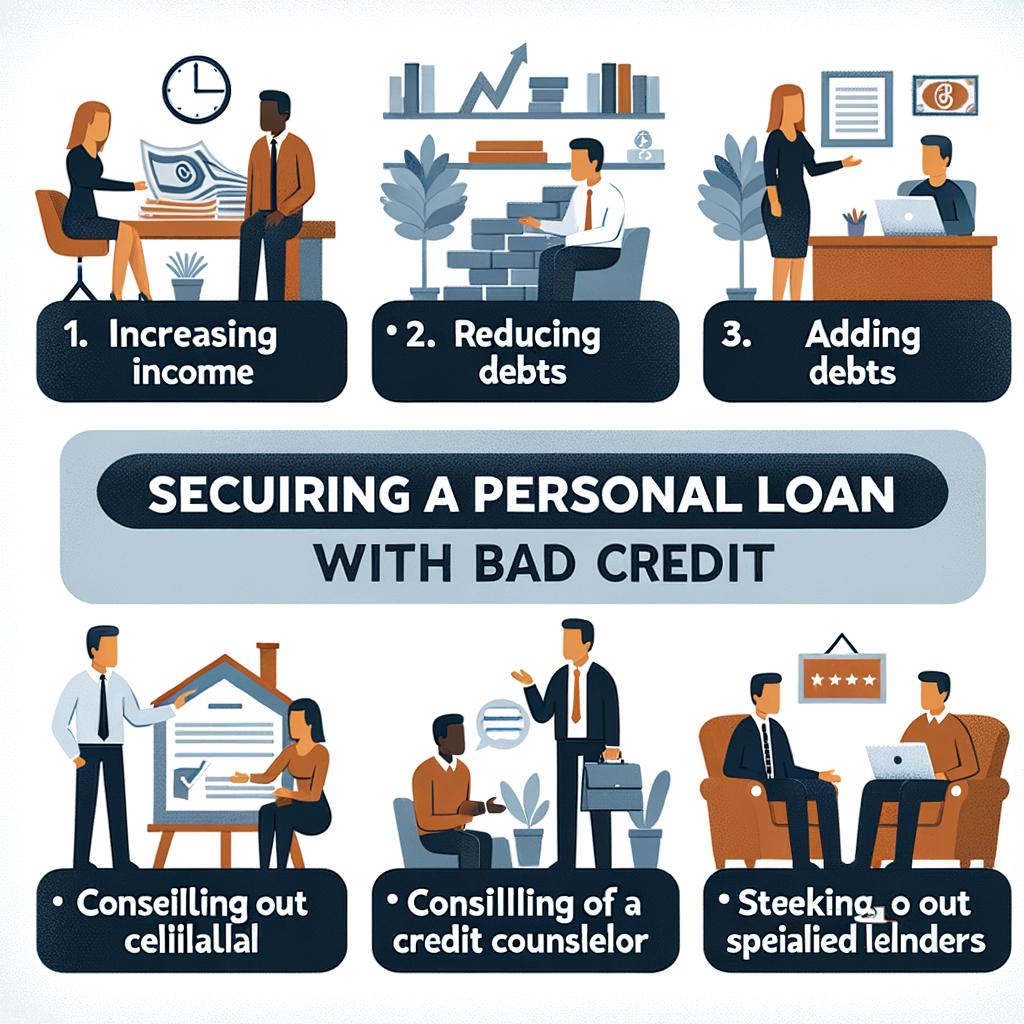 How to Qualify: Tips for Securing a Personal Loan with Bad⁤ Credit