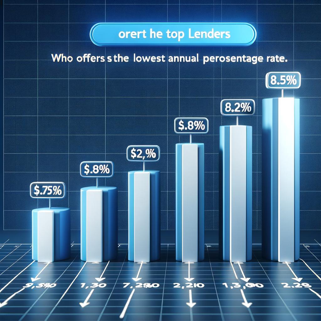 Comparing⁤ Top ⁣Lenders: Who Offers the Lowest APR