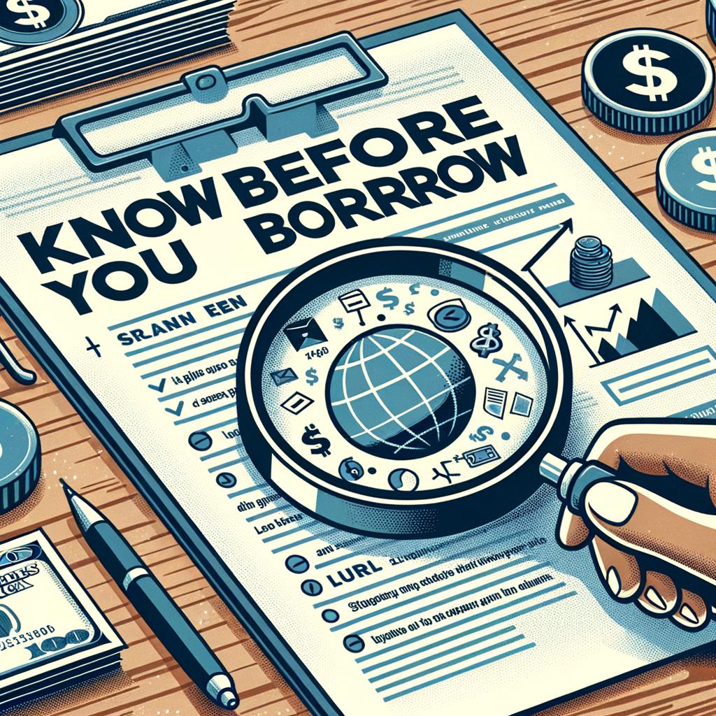 Know ⁢Before You Borrow:⁤ Detailed Loan Terms and Conditions