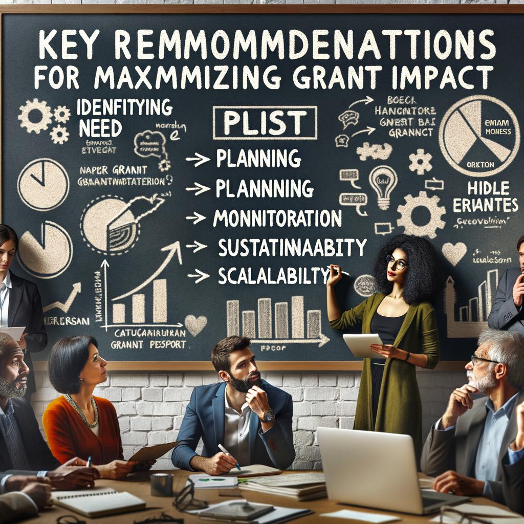 Key Recommendations ​for Maximizing⁣ Grant Impact